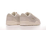 Жіночі кросівки Adidas Adi 2000 X весна-осінь замшеві повсякденні (бежево сірі). Живе фото. Адідас аді, фото 8