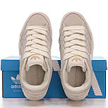 Жіночі кросівки Adidas Adi 2000 X весна-осінь замшеві повсякденні (бежево сірі). Живе фото. Адідас аді, фото 5