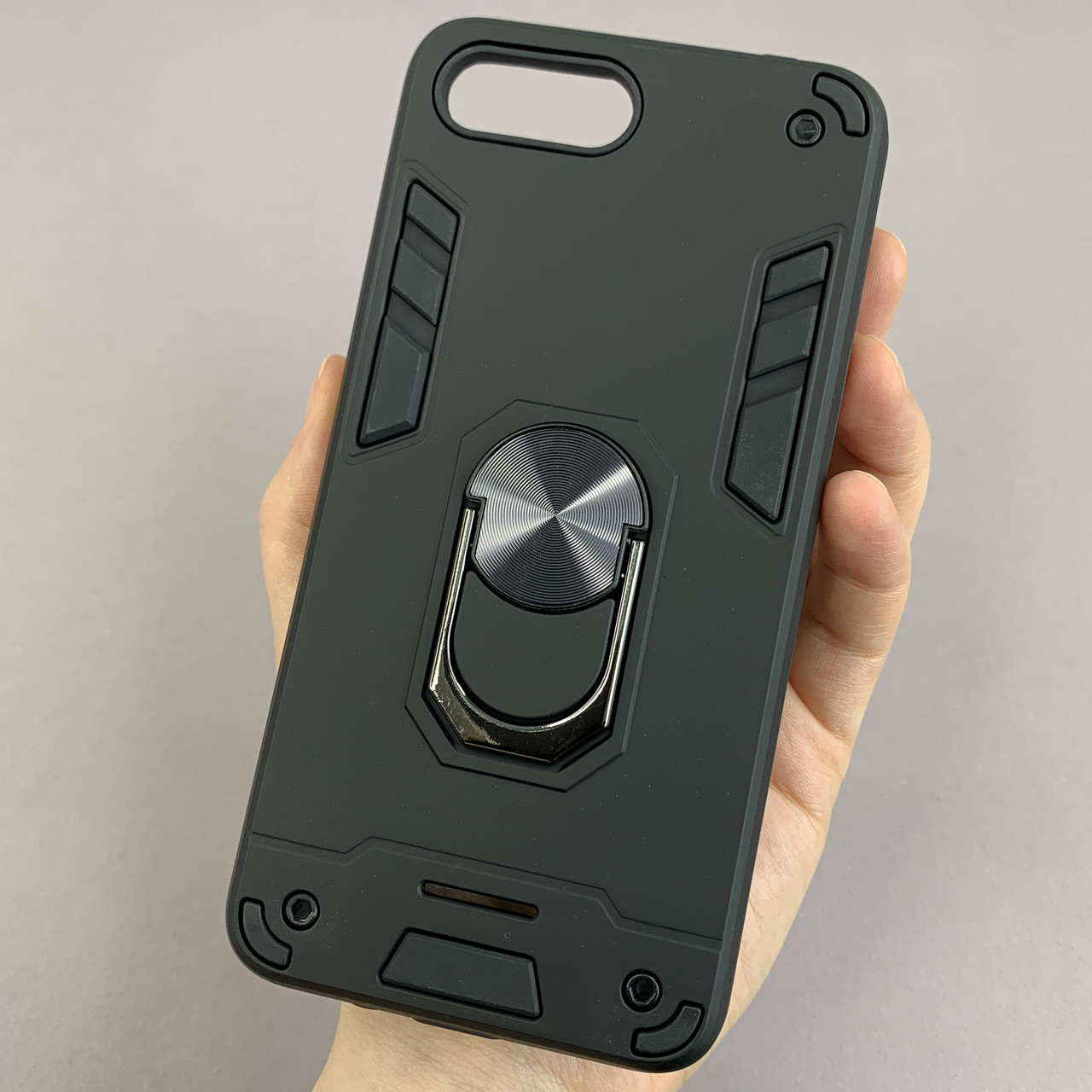 Чехол для Xiaomi Redmi 6A противоударный с кольцом чехол на телефон ...
