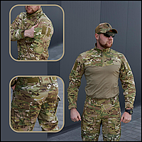 Мужской тактический боевой костюм тройка, форма штурмовая зсу весна-осень мультикам 3 в 1 gear