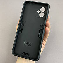 Чохол для Motorola Moto G14 протиударний з кільцем чохол на телефон моторола мото г14 чорний q4l, фото 2