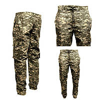 Камуфляжные военные штаны джоггеры Военные штаны джогери зсу Брюки рип стоп мм14 gear