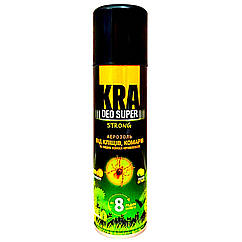 Аерозоль від комарів та кліщів KRA Deo Super Strong 150 мл