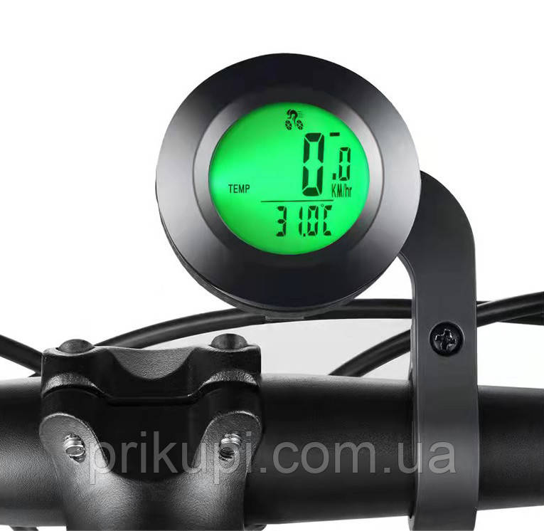 Велокомп'ютер для велосипеда 22 функції (спиметр, одометр, годинник) з підсвіткою 995/997