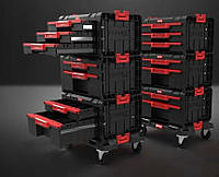Модульный набор ящиков на колесной платформе Qbrick System PRO Drawer Workshop Set 1 (860 х 450 х 390 мм) Поль