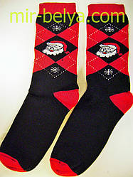 Чоловічі шкарпетки на новорічні подарунок махрові