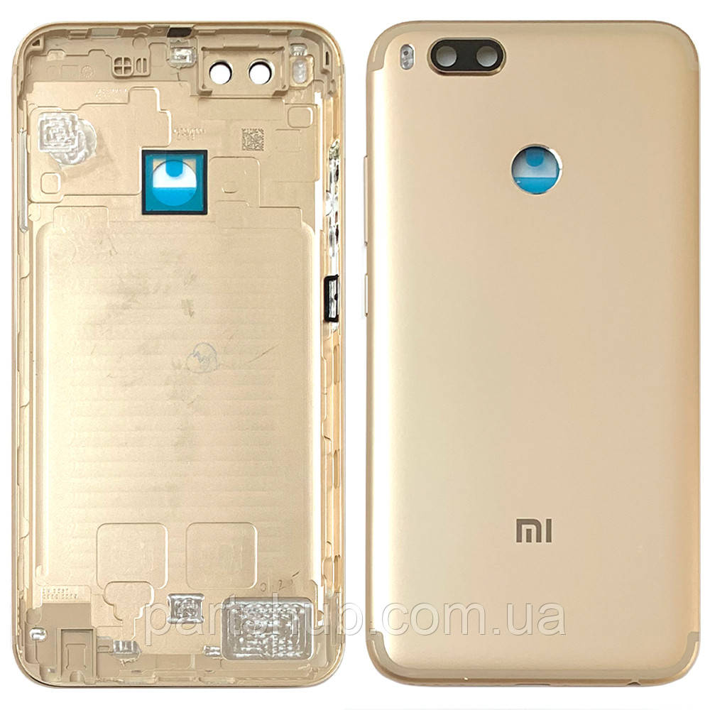 Задня кришка Xiaomi Mi A1 Mi 5X, MDG2 MDI2 золотиста, фото 1