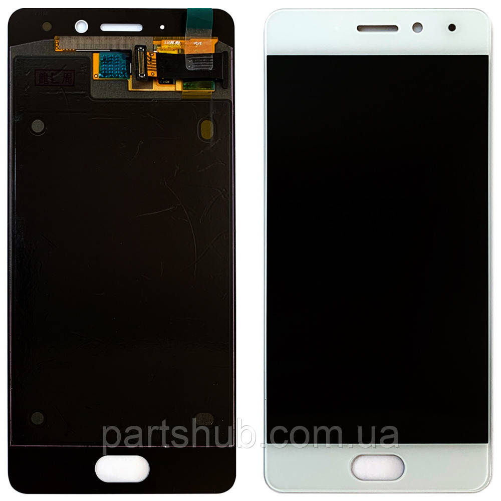 Дисплей (екран) Meizu Pro 7 M792 з тачскріном (білий оригінал Китай), фото 1