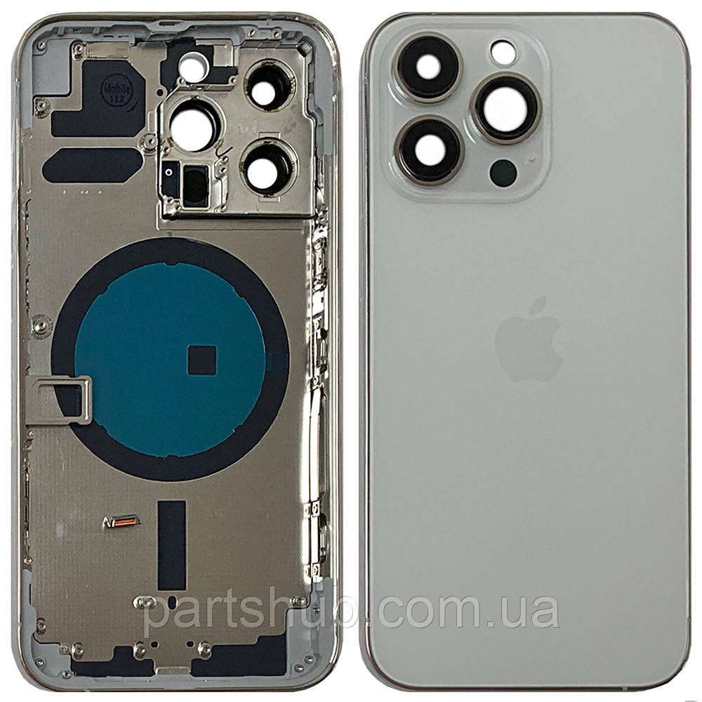 Корпус Apple iPhone 13 Pro (сріблястий AAAA), фото 1
