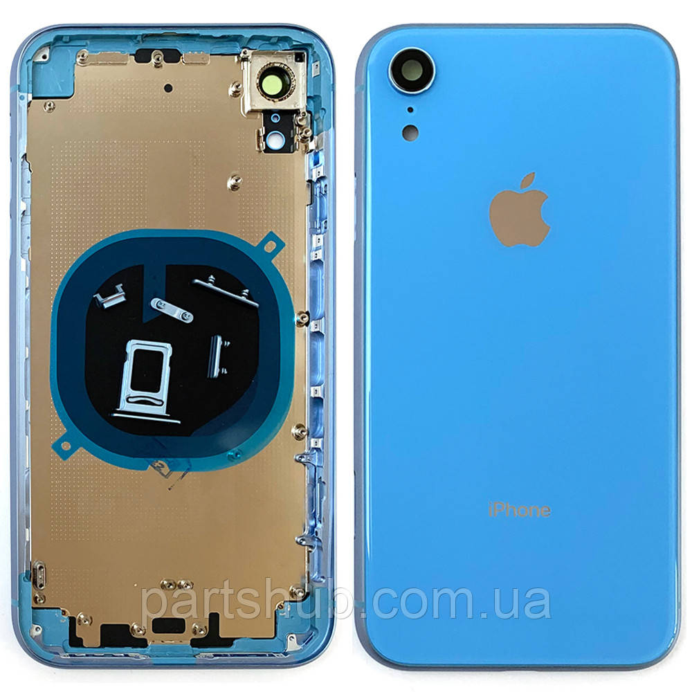 Корпус Apple iPhone XR синій AAAA