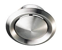 Анемостат з нержавіючої сталі ø125