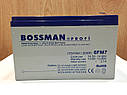 Акумулятор 12 V 7 Ah Bossman profi 6FM7 — LA1270, фото 2