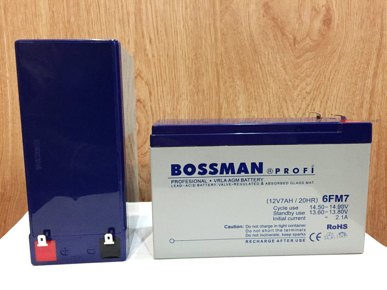 Акумулятор 12 V 7 Ah Bossman profi 6FM7 — LA1270, фото 1