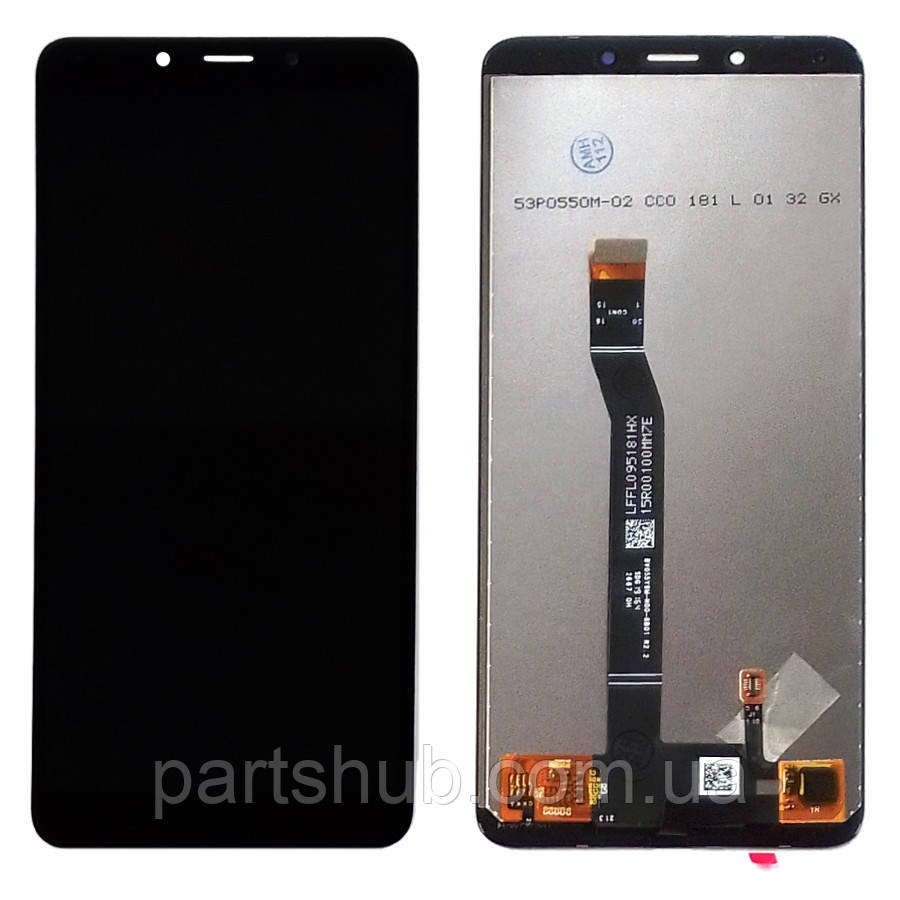 Дисплей Xiaomi Redmi 6, Redmi 6A M1804C3DG з тачскріном (чорний оригінал Китай), фото 1