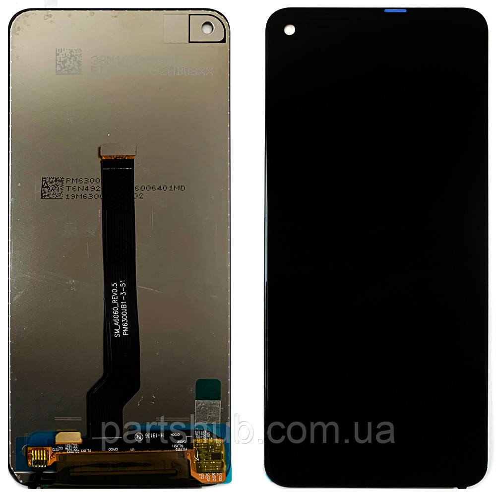 Дисплей (екран) Samsung Galaxy A60 2019 A606F A6060, Galaxy M40 2019 M405F з тачскріном (чорний оригінал Китай), фото 1