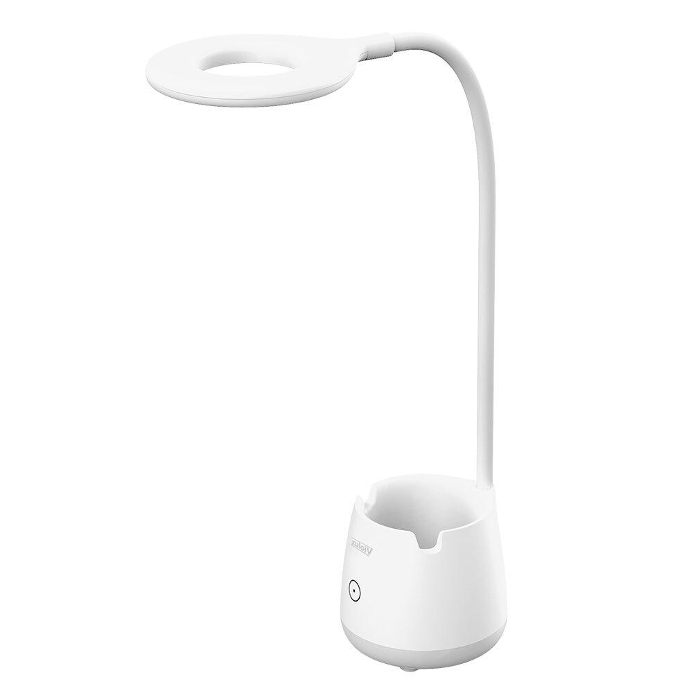 Настільна акумуляторна Led лампа 6W біла Violux BASKET 300LM 4200K, фото 1