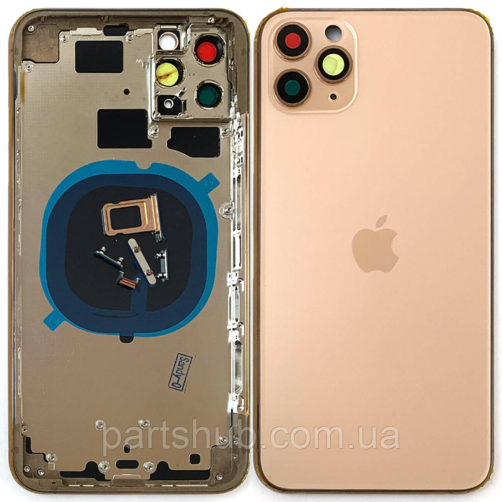 Корпус Apple iPhone 11 Pro Max (золотистий AAAA), фото 1
