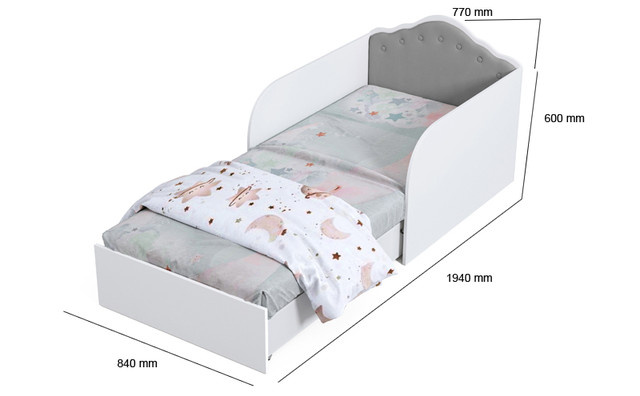 Крісло ліжко Принцеса 1900х800