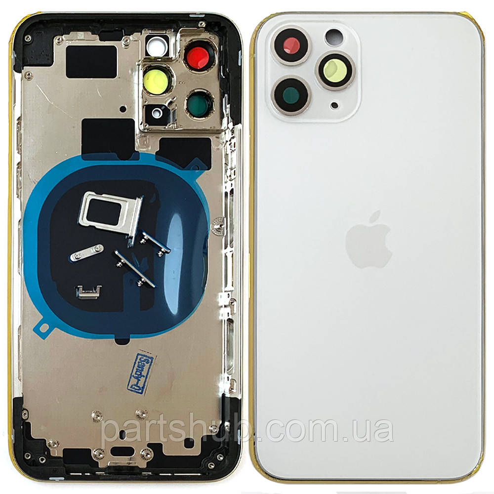 Корпус Apple iPhone 11 Pro (сріблястий AAAA), фото 1