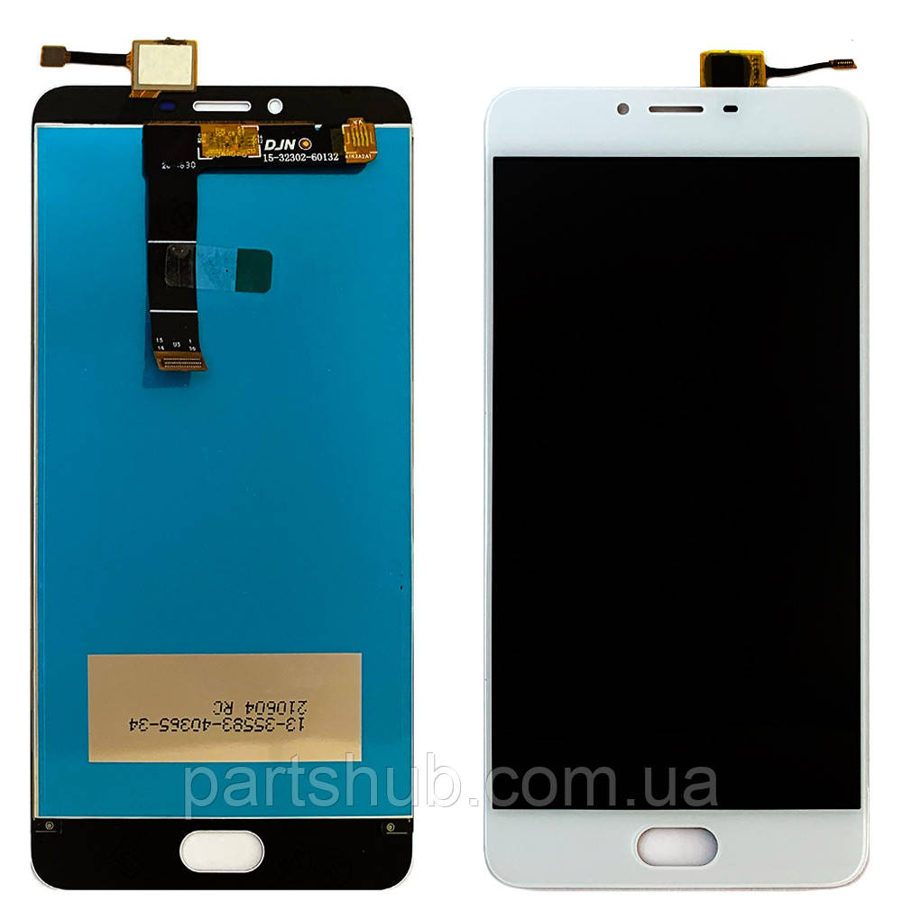 Дисплей (екран) Meizu U20 U685H з тачскріном (білий оригінал Китай), фото 1