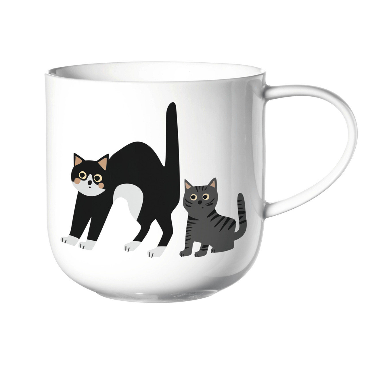 Чашка порцелянова Asa Selection Coppa Cats & Dogs 400 мл 19443014