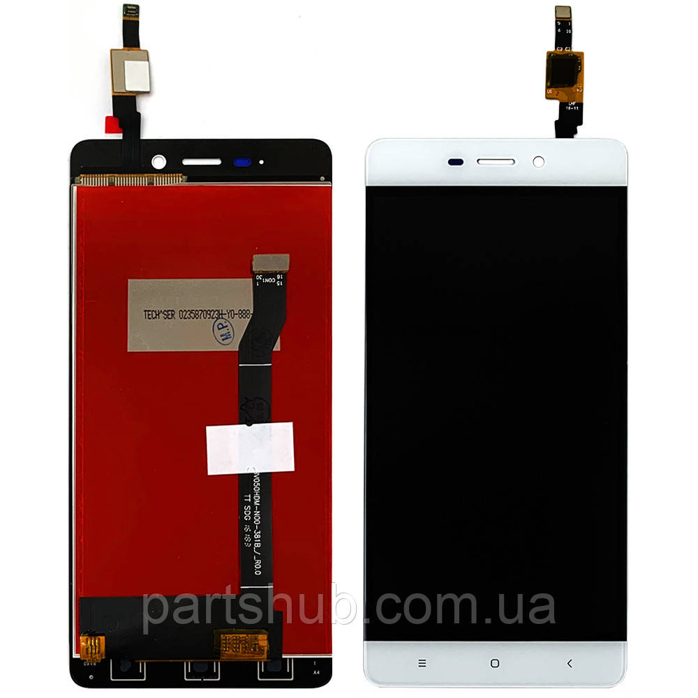 Дисплей (екран) Xiaomi Redmi 4 з тачскріном (білий оригінал Китай)