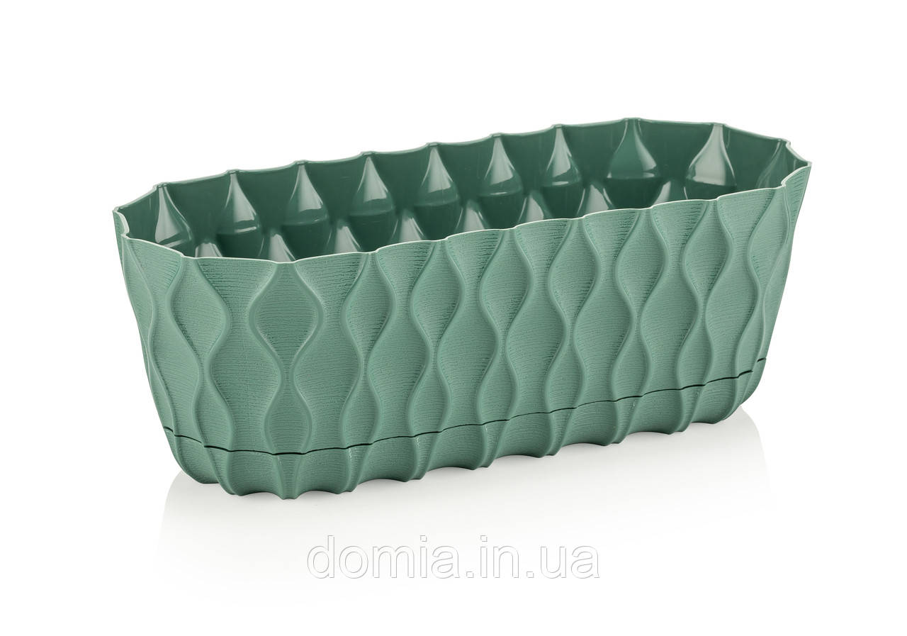 Горщик для квітів VENUS VIOLET (27*12*10 см) 1,9 л. ALYA Plastik, Туреччина ALY-223, фото 1