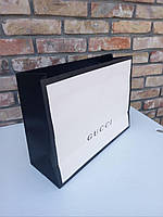 Крафтовий пакет Gucci 48х36х17 см.