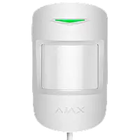 Ajax MotionProtect Plus Fibra white Проводной извещатель движения