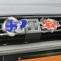 Декоративная игрушка в авто Том и Джерри, 1 пара / Игрушка в машину / Игрушки для машины в салон