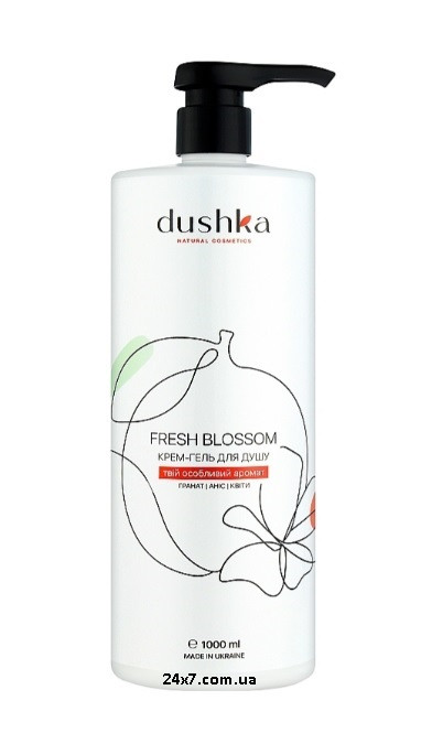 Крем-гель для душу Dushka Fresh Blossom 1000 мл