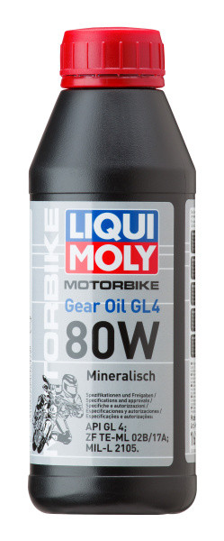 Трансмісійна олива MOTORBIKE GEAR OIL GL-4 80W 0.5Л