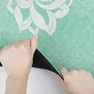 Килимок для фітнесу йоги нековзкий двошаровий професійний 183 × 68 см товщина 4 мм каучук замша Gemini Sport PSY-0890GR, фото 4