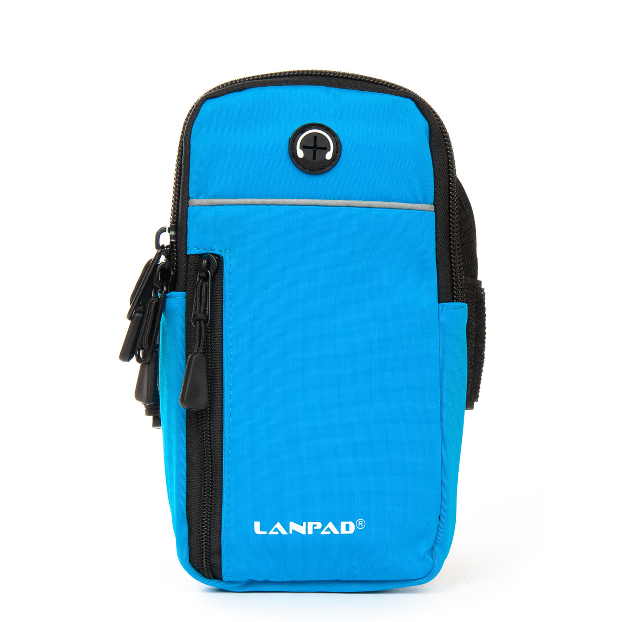 Сумка Чоловіча На пояс нейлон Lanpad 36011 sky blue. Купити чоловічі сумки-планшети гуртом і в роздріб України.