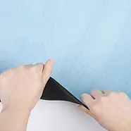 Килимок для фітнесу йоги нековзкий двошаровий професійний 183 × 68 см товщина 4 мм каучук замша Gemini Sport PSY-0890P, фото 4