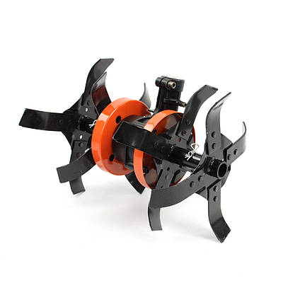 Насадка культиватор ST-01 для мотокоси (26мм, 9 шліців) на підшипниках з металевими пильовиками