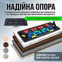 Тренажер для віджимання на всі групи м'язів 14в1 з упорами різним хватом, тренажер для занять фітнесом, фото 7