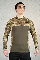 Тактическая рубашка multicam coolmax летняя камуфляжный убакс мужской мультикам M(48)