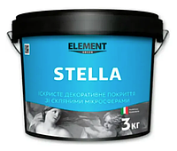 Декоративная штукатурка ELEMENT Decor Stella, 3 кг