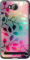Силиконовый чехол Endorphone Huawei Y3II Y3 2 Листья Multicolor (2235u-495-26985) FE, код: 7746314