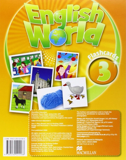 English World 3 Flashcards (Картки)