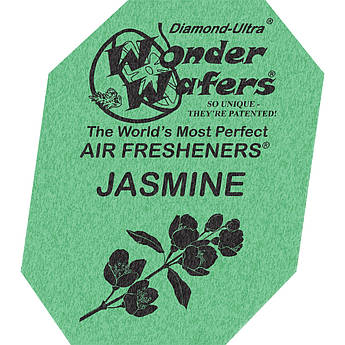Ароматизатор в пластинці Wonder Wafers, 65 x 50 мм "Жасмин" (Jasmine)