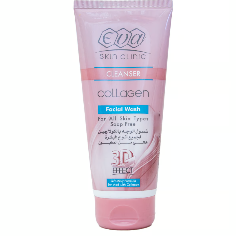 Гель Eva collagen Засіб для вмивання і зняття макіяжу обличчя Єгипту