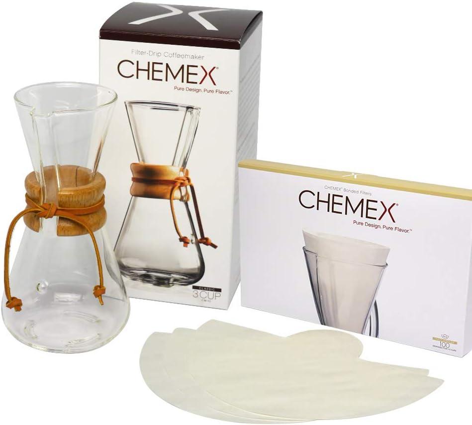 Набір Кемекс Chemex 3 cup + Фільтри FP-2