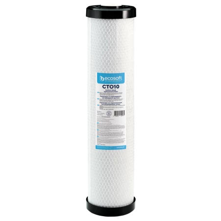 Картридж із пресованого активованого вугілля Ecosoft 4,5"х20" CHVCB4520ECO
