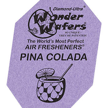 Ароматизатор в пластинці Wonder Wafers, 65 x 50 мм "Піна колада" (Pina Colada)