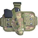 Кобура на стегно для ПМ кордура Kirasa мультикам(Арт.KI283), фото 2