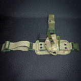 Кобура на стегно для ПМ кордура Kirasa мультикам(Арт.KI283), фото 5