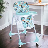 Стільчик для годування Bambi M 3233 Toucan Mint М'ятний