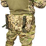 Тактична сидушка (пінопопа) Ranger з вухами піксель (RA8908), фото 2